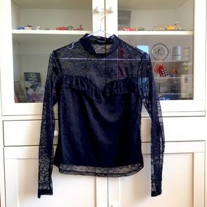 Lace long sleeve
